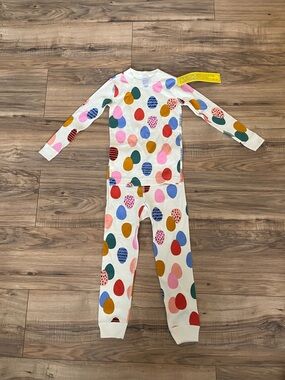 NWT Hanna Andersson Girl 100% Cotton Long Sleeve Pajamas Size 4T